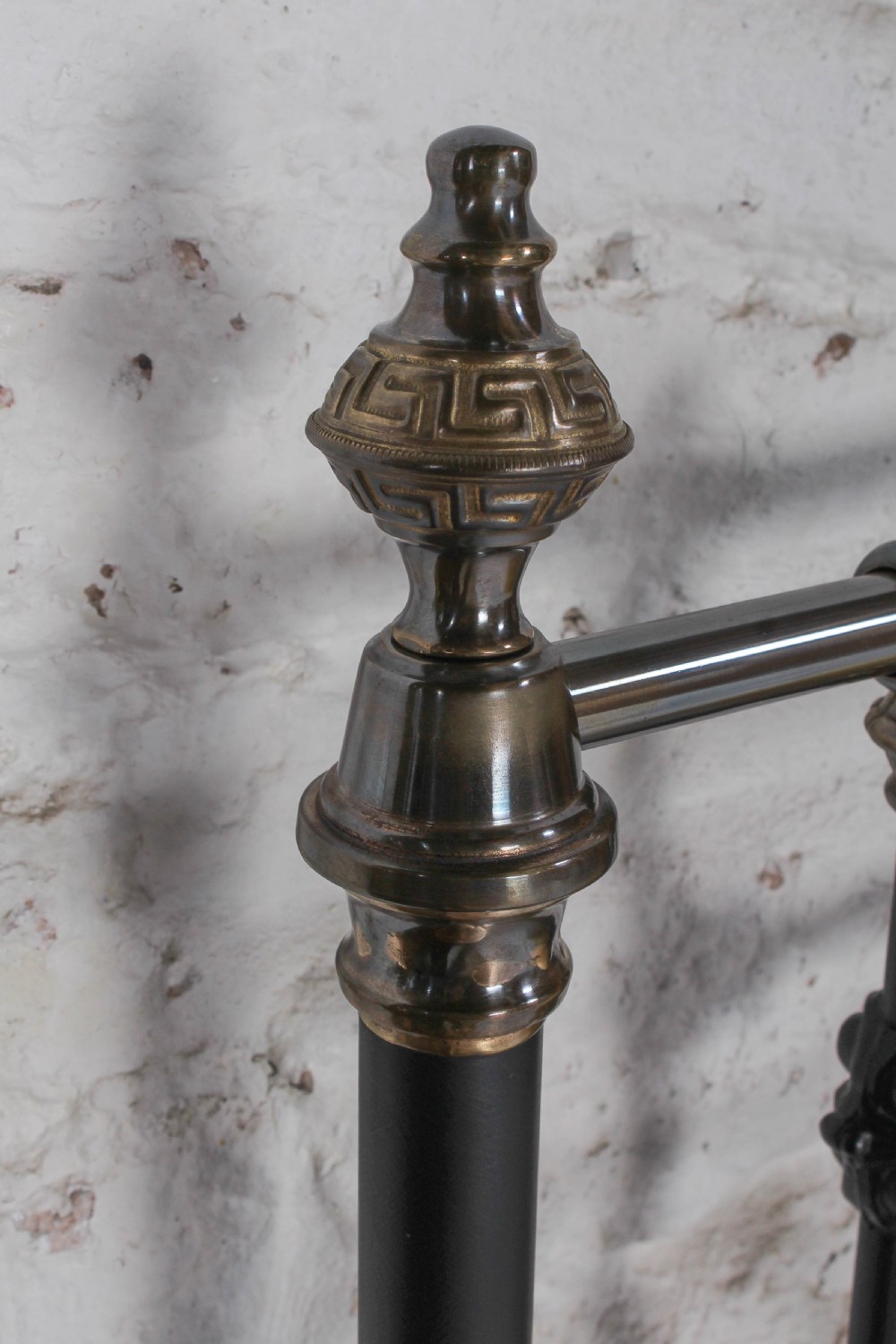 Stunning Victorian Original Brass Double No End Bed View III