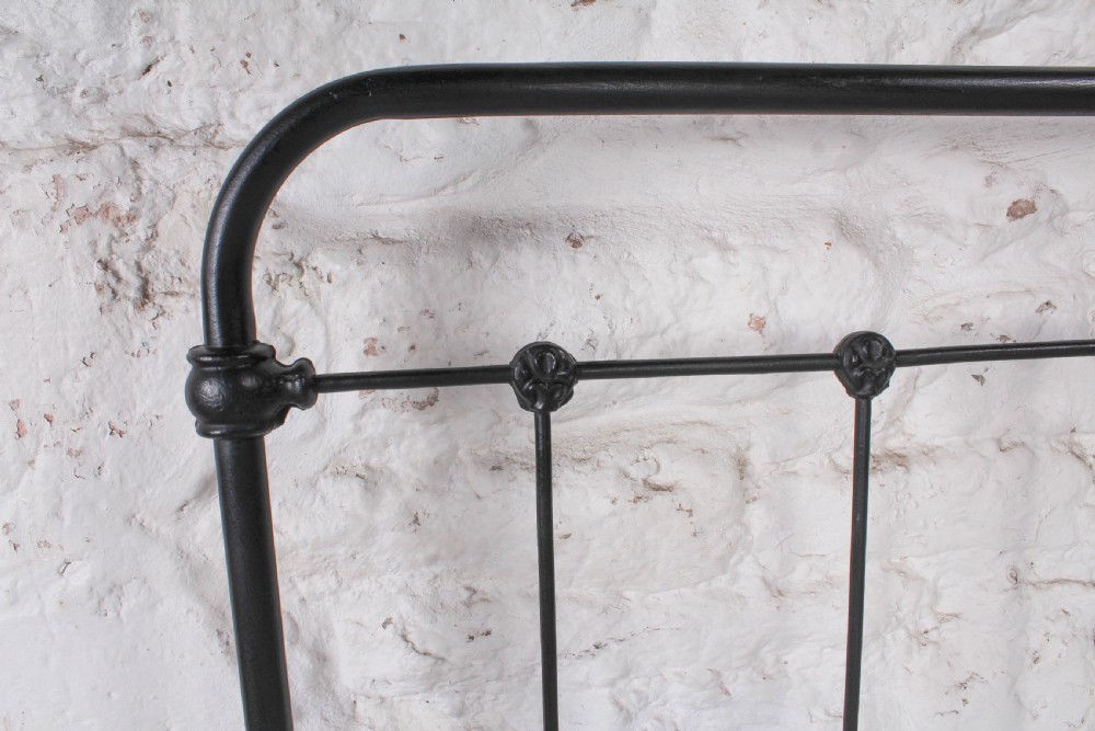 Simply pleasing French all iron no end double bed View V