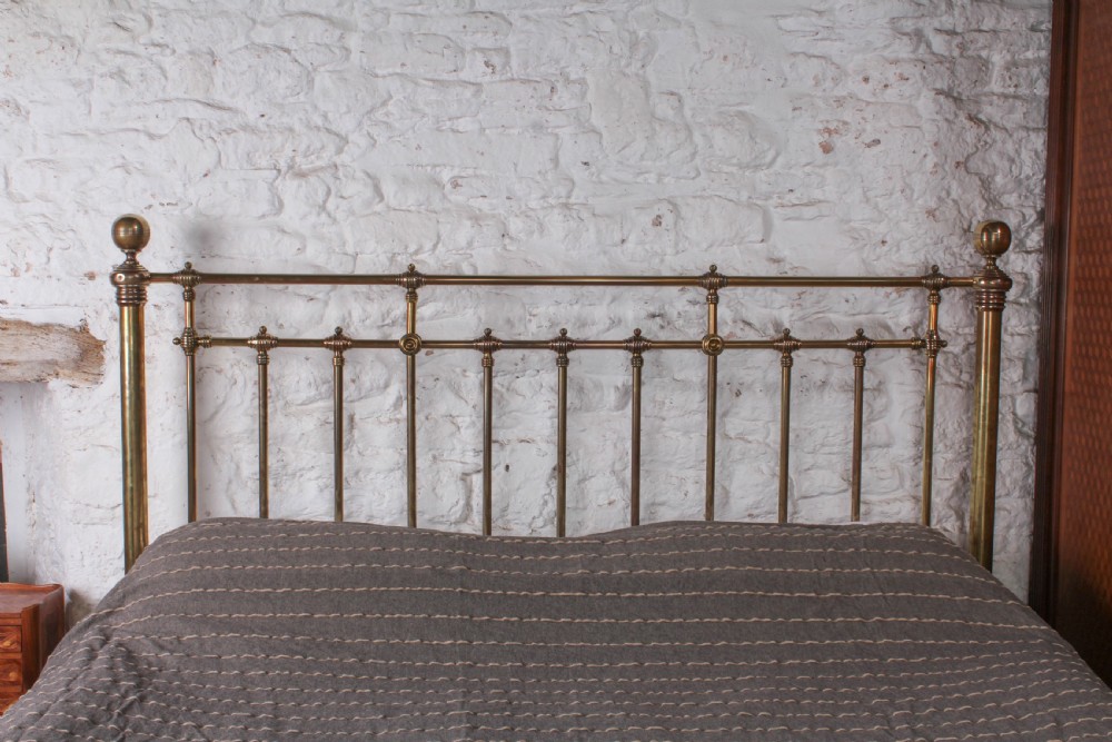 Handsome and adorable super king size all brass bed View VII