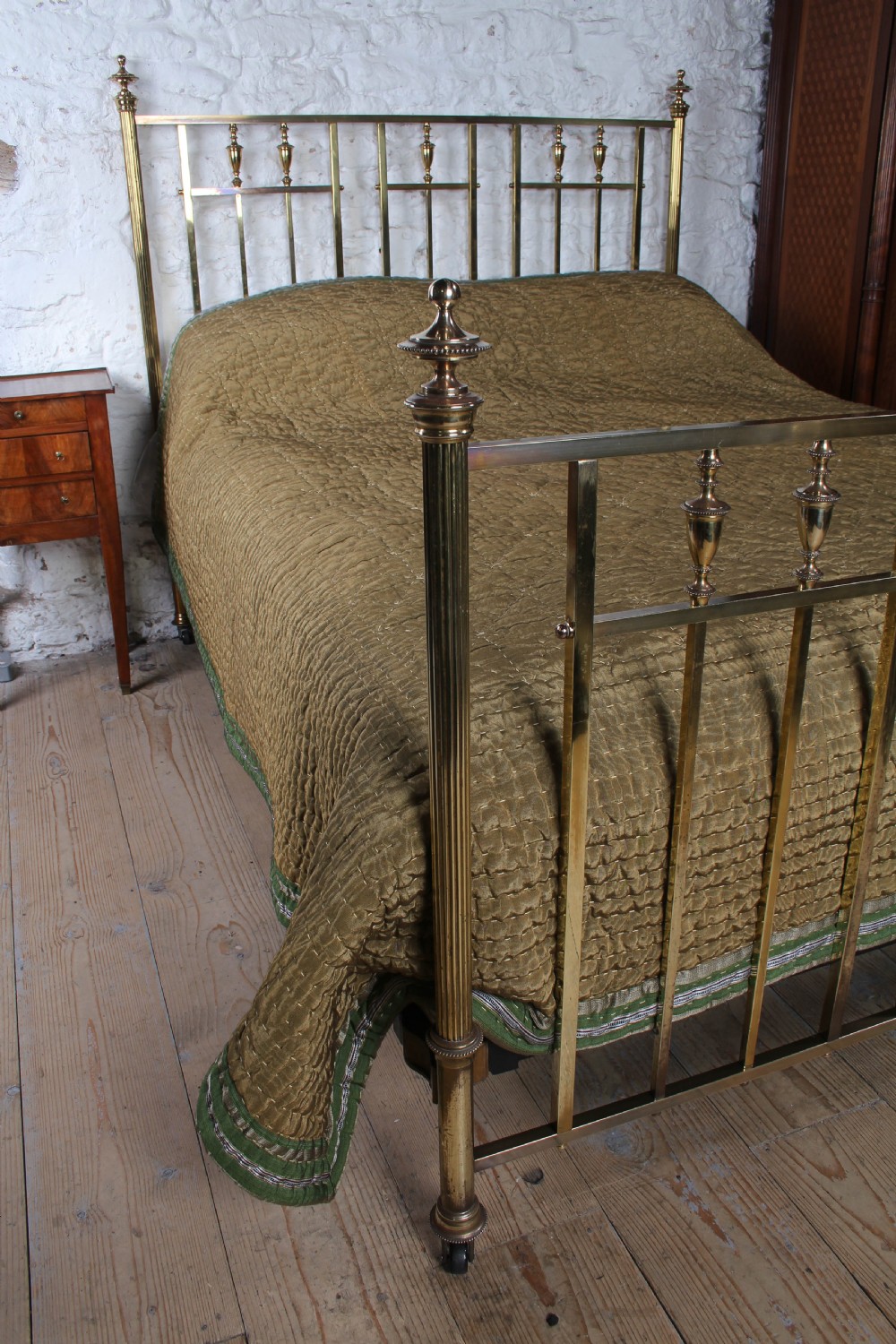 Absolutely Stunning French All Brass King Size with Lovely Detail  View III