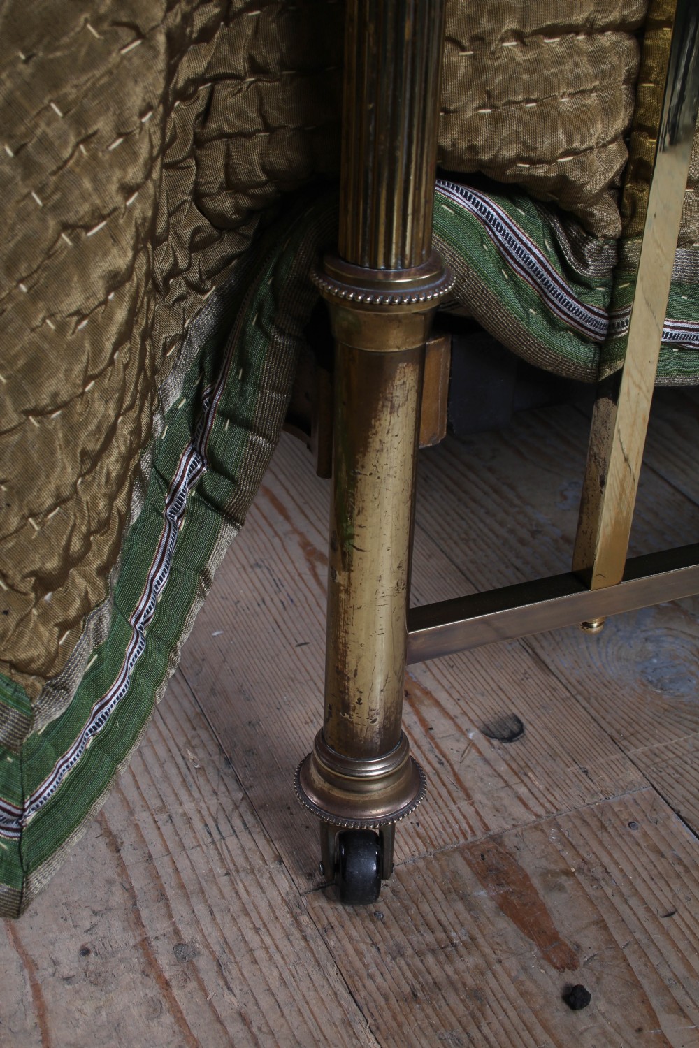 Absolutely Stunning French All Brass King Size with Lovely Detail  View VII