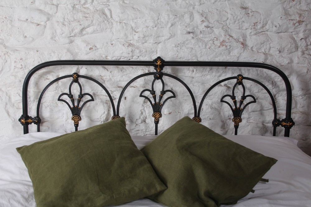 Incredibly Charming and Aesthetically Pleasing Double Victorian Bed.  View II
