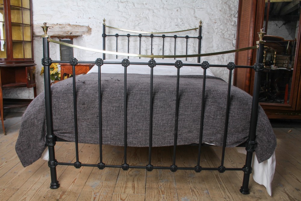 Fabulous Quality Square Tube Edwardian Double Bed  View III