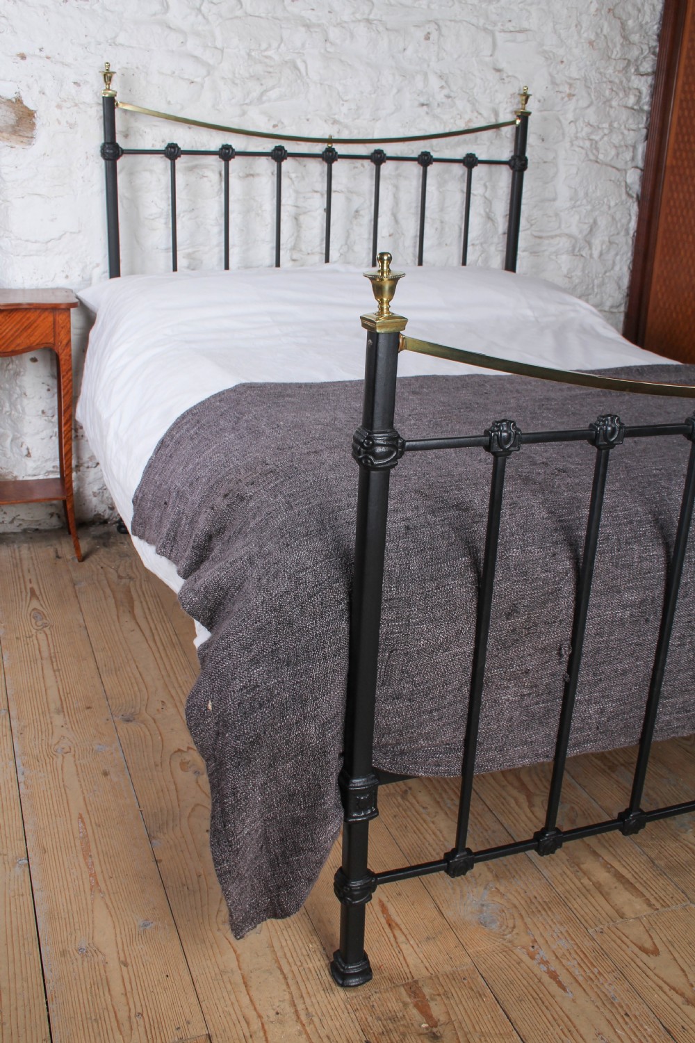 Fabulous Quality Square Tube Edwardian Double Bed  View V