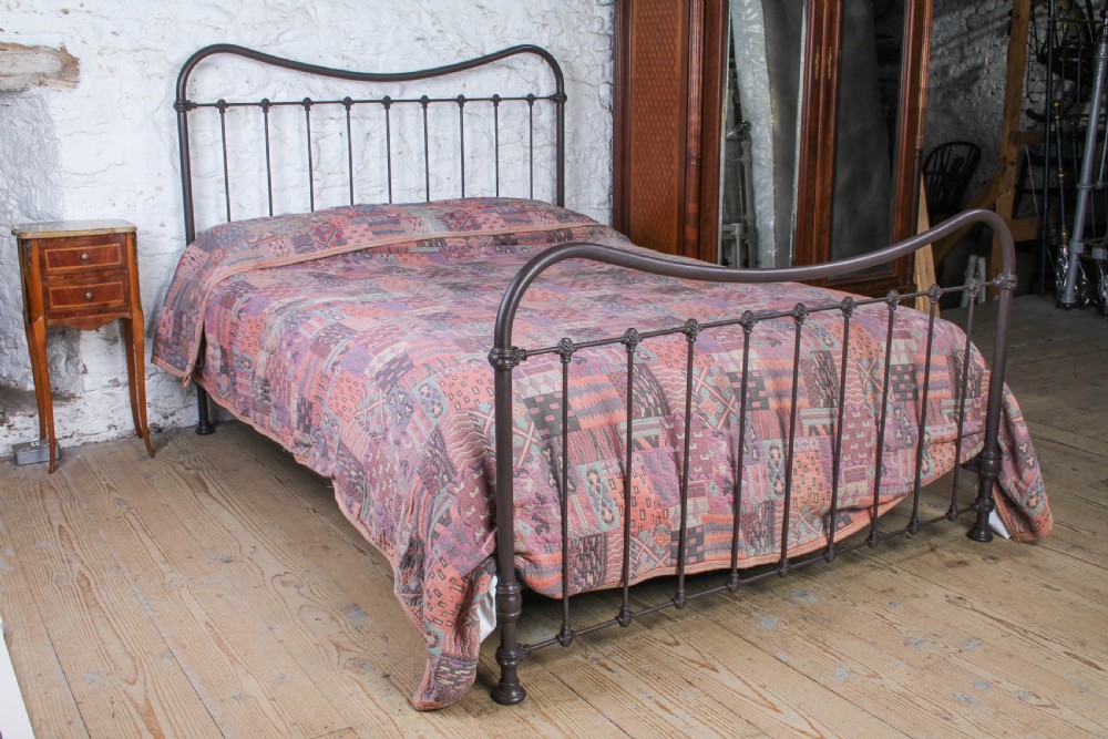Fabulously Unique French All Iron King Size Bed