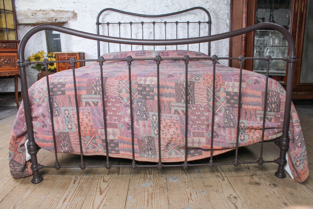 Fabulously Unique French All Iron King Size Bed View II