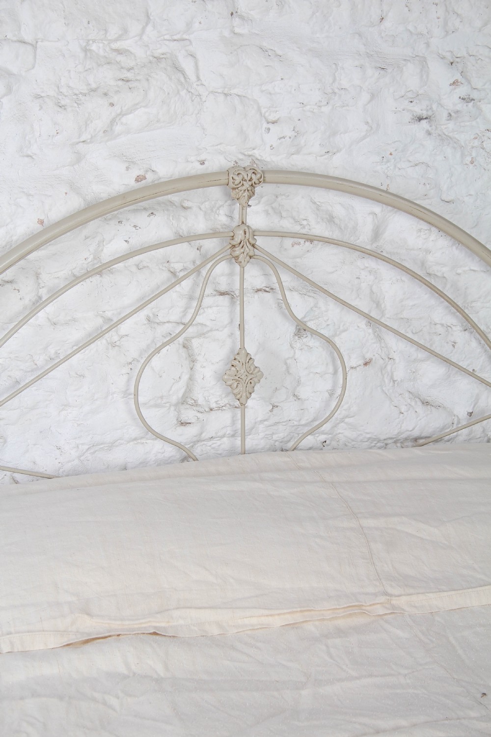 Beautifully Shaped and Cast Double Bed View III