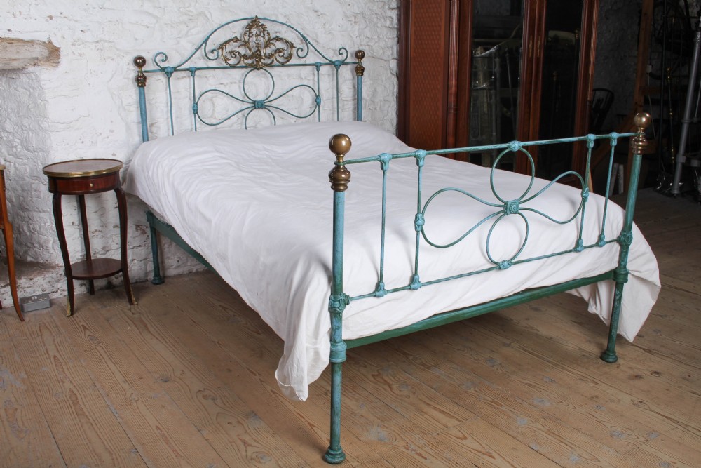 Gorgeous  Brass and Iron Double Bed