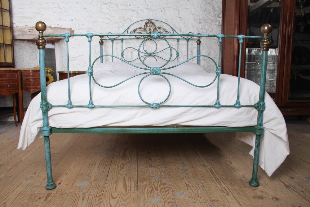 Gorgeous  Brass and Iron Double Bed View III