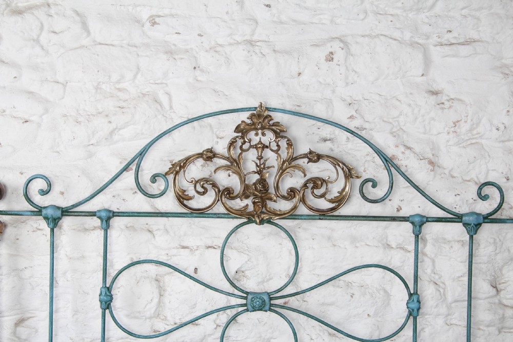 Gorgeous  Brass and Iron Double Bed View IV