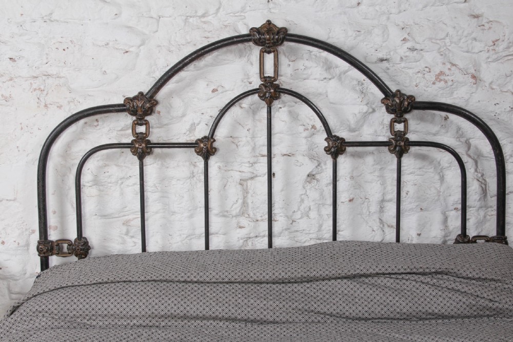 Exquisite and Rare American Double Bed  View III