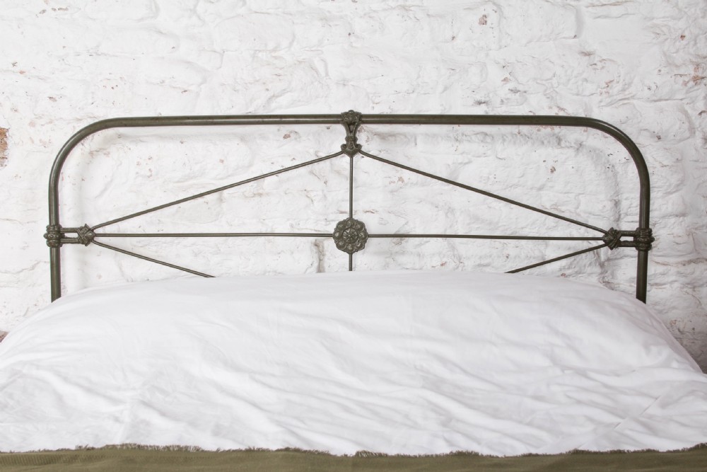Gorgeous Irish All Iron King Size Bed  View II