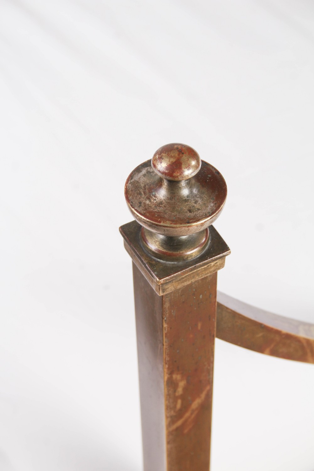 Spectacular Pair of Delightfully Shaped All Brass Single Beds (Can be Joined).  View XII