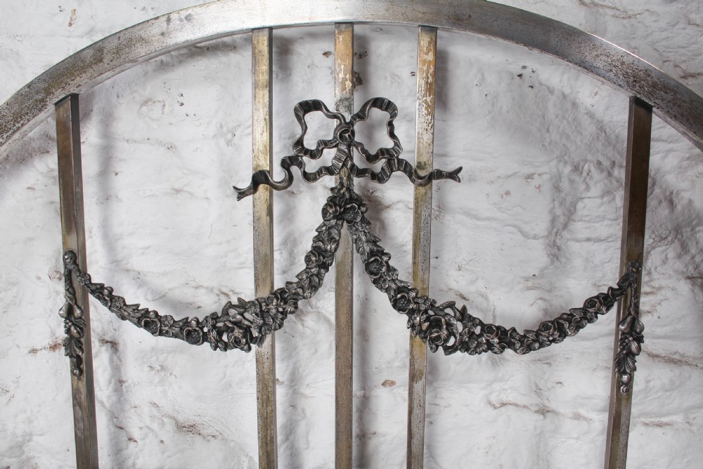 Spectacular Pair of Delightfully Shaped All Brass Single Beds (Can be Joined).  View XV