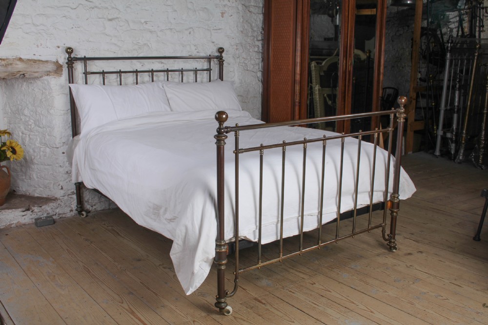 Stunning and Sturdy All Brass King Size Bed 
