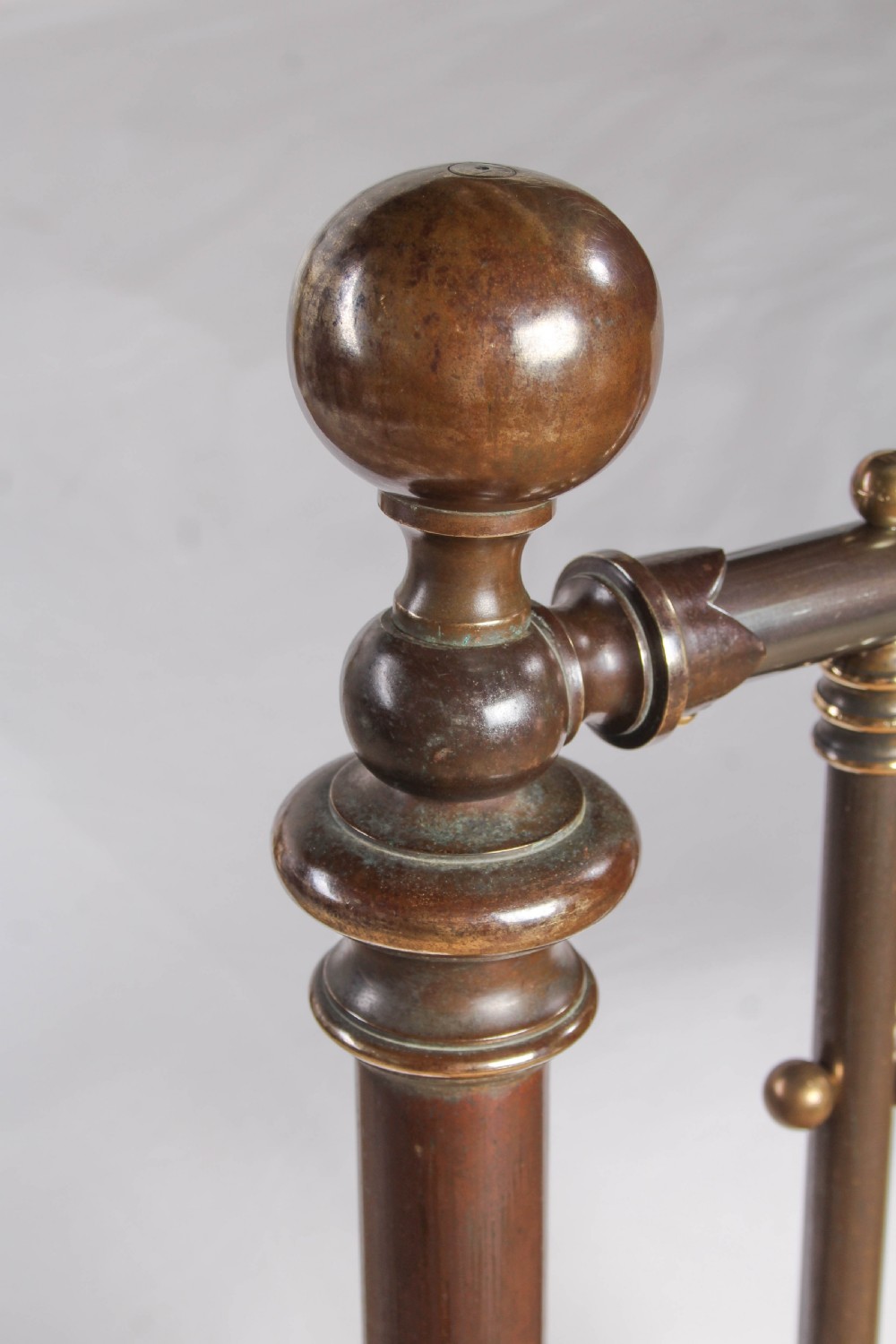 Stunning and Sturdy All Brass King Size Bed 
 View II