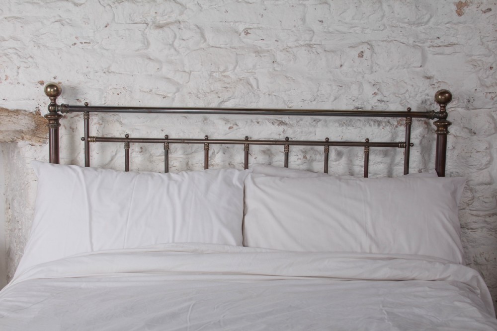 Stunning and Sturdy All Brass King Size Bed 
 View IV
