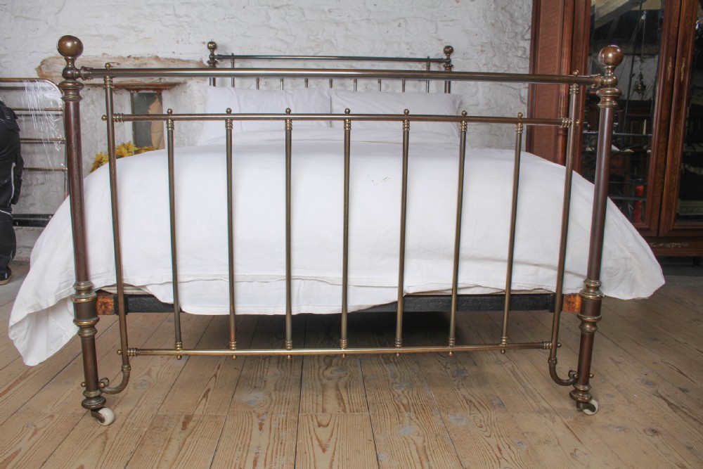 Stunning and Sturdy All Brass King Size Bed 
 View V