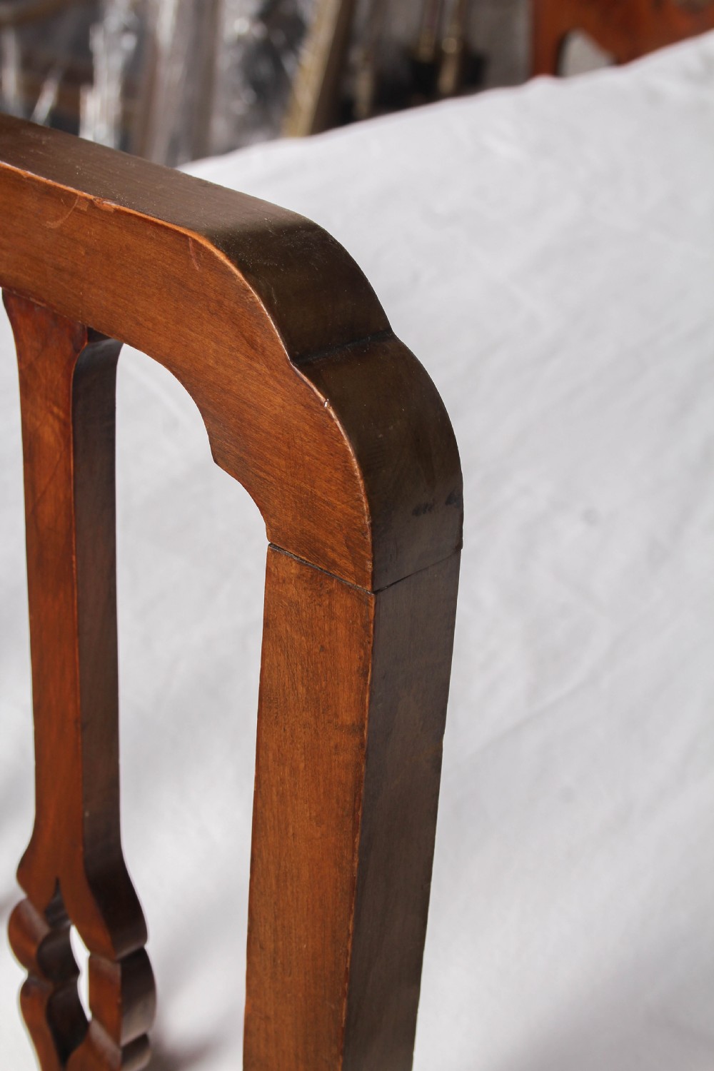 Positively Charming Pair of Mahogany Single Beds View VII