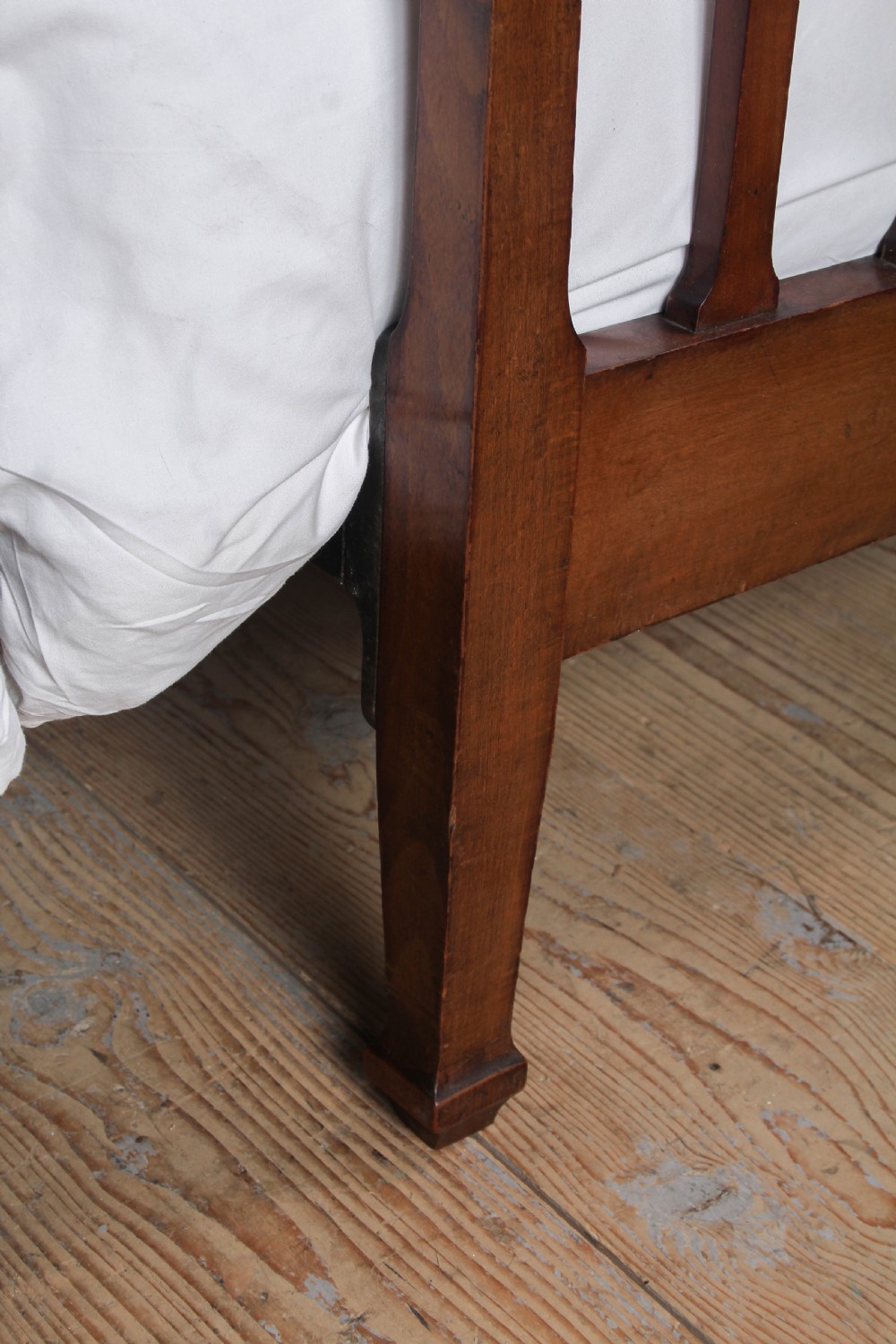 Positively Charming Pair of Mahogany Single Beds View VIII