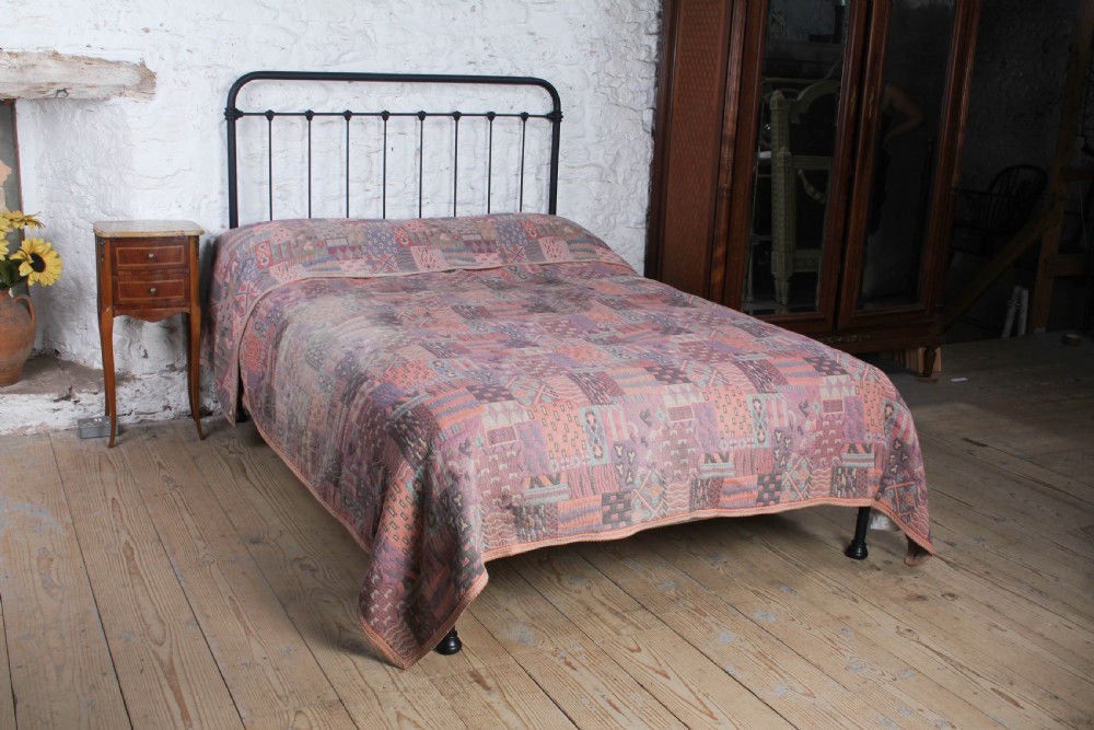 Very Nice French No End All Iron Bed. 