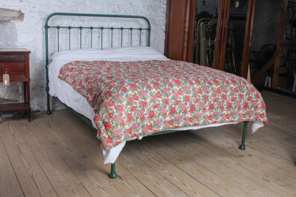 Lovely English All Iron No End King Size Bed. 