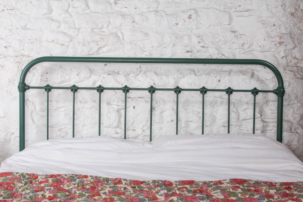 Lovely English All Iron No End King Size Bed.  View IV
