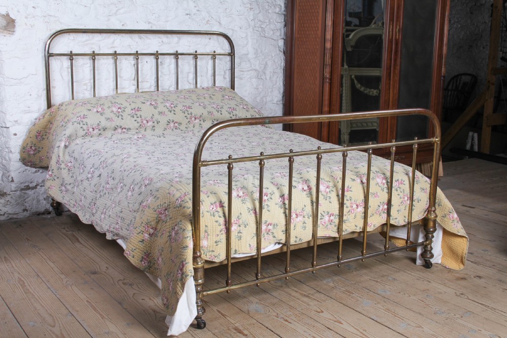 Simply Stunning All Brass French Double Bed 