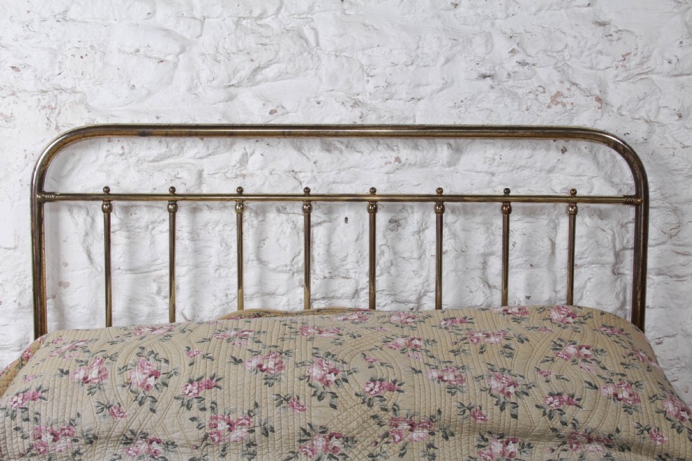 Simply Stunning All Brass French Double Bed  View II
