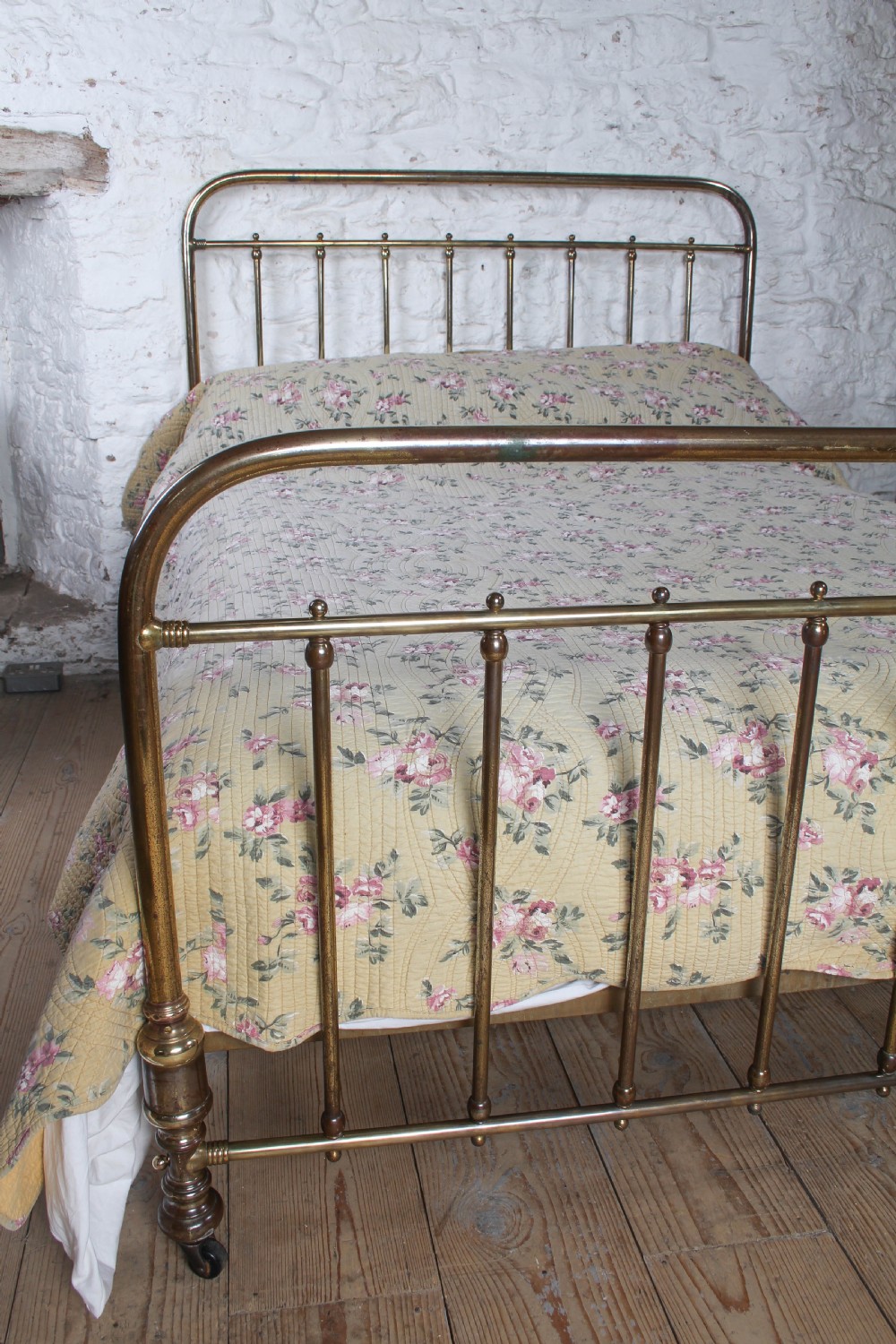 Simply Stunning All Brass French Double Bed  View V