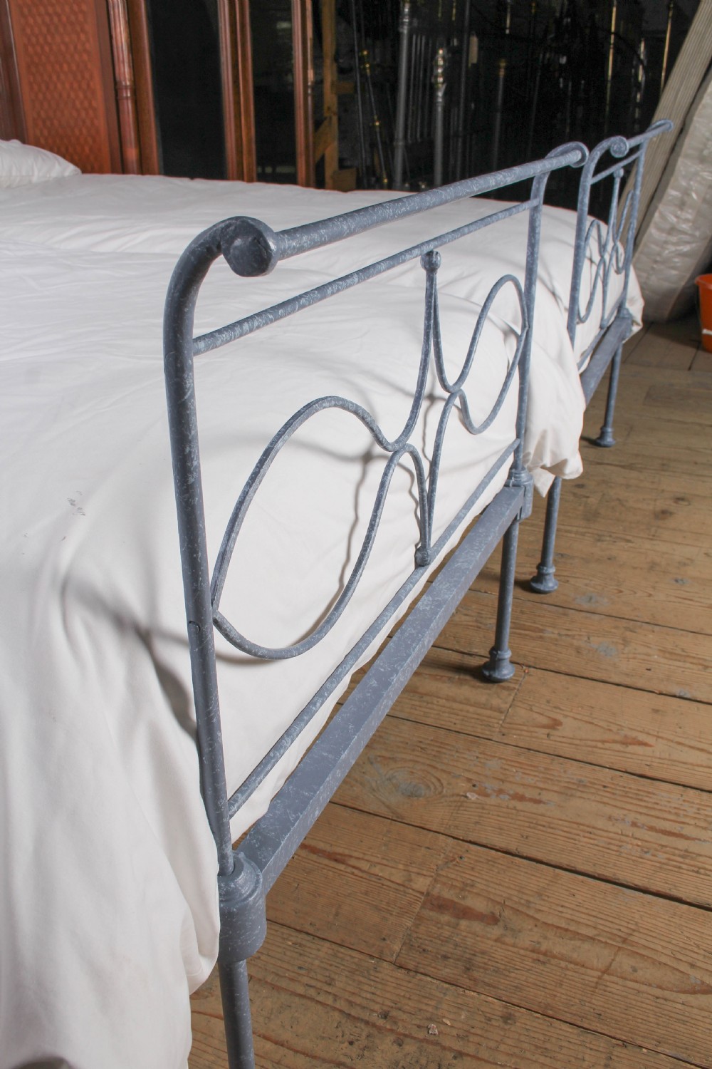 Incredibly attractive Pair of Portuguese Single Beds – Can be Joined View III