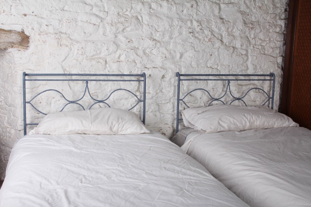 Incredibly attractive Pair of Portuguese Single Beds – Can be Joined View VI