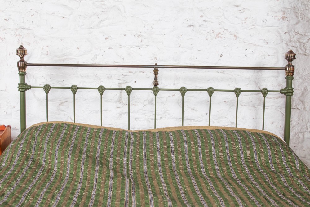 Classically French King Size Iron And Brass Bed View V