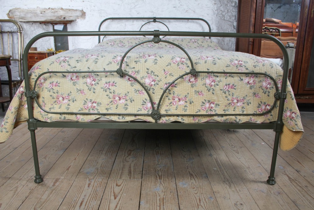 Timelessly Charming Celtic/Irish King Size Iron Bed View III