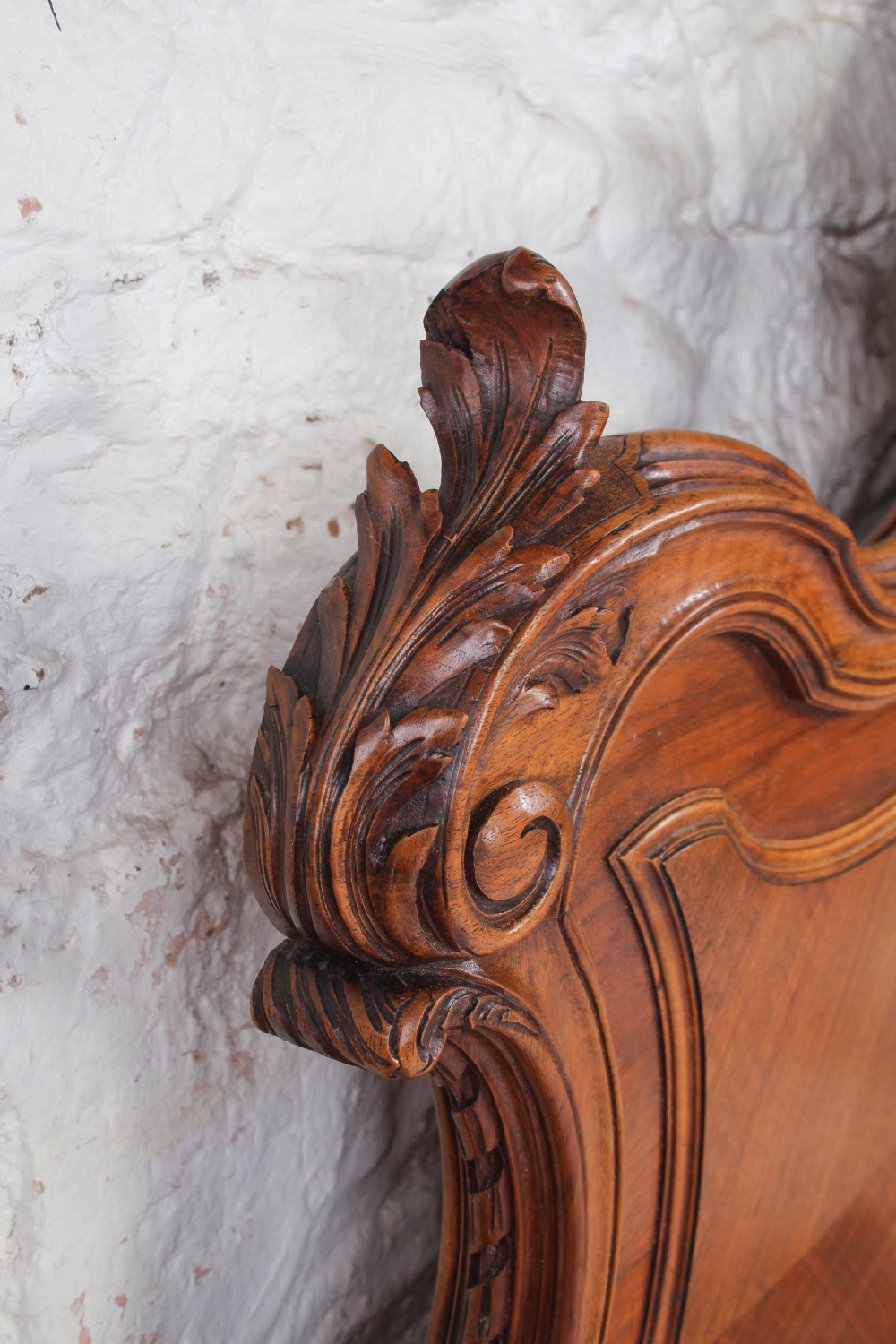 Stunning and Detailed Louis XIV Style King Size Bed.  View VII