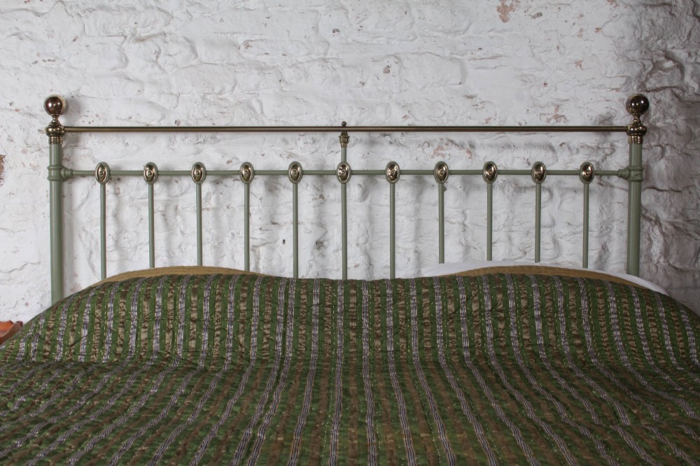 Incredibly Attractive Iron and Brass Super King Low End Bed View III