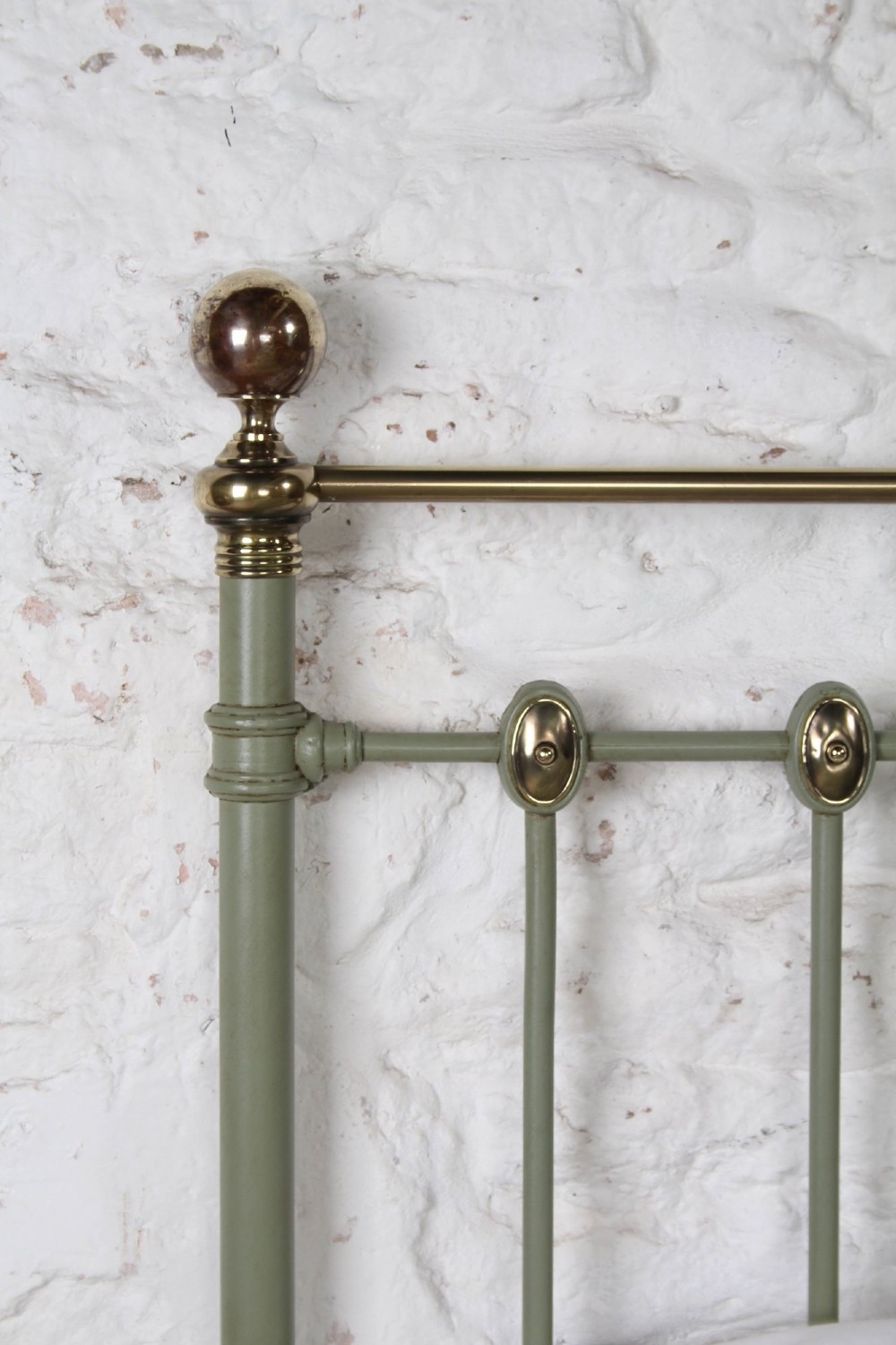 Incredibly Attractive Iron and Brass Super King Low End Bed View V