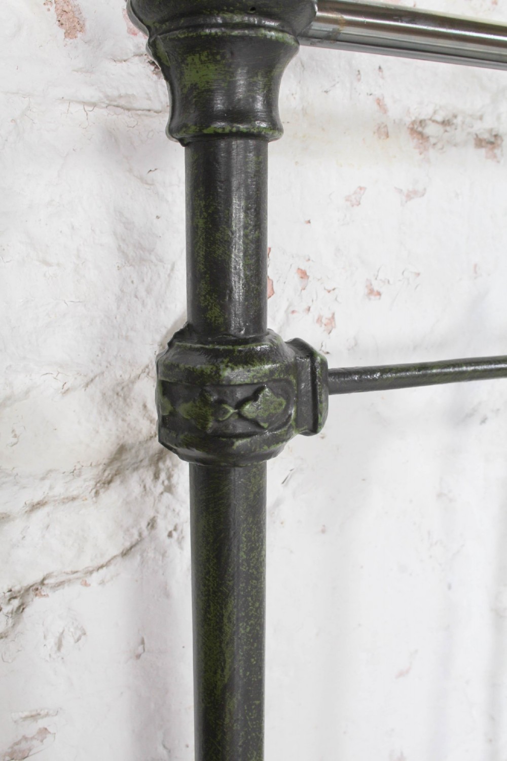 Very Nice Victorian King Size Brass and Iron Bed View V