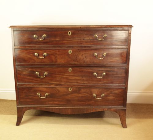 A George III Mahogany Chest of Drawers