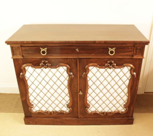 A French Rosewood Chiffonier