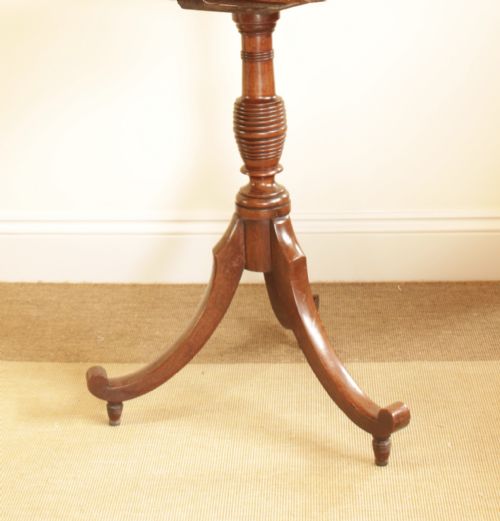 A MAHOGANY TILT TOP TABLE - ADDITIONAL PHOTO 6