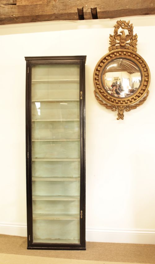 A 19th C. Ebonised Display Cabinet