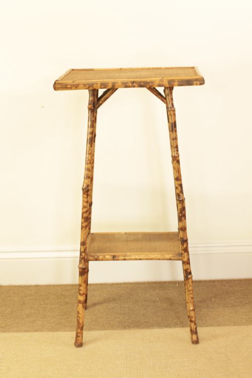 1930'S Cane Lamp Table