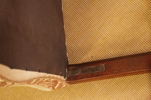A 18TH CENTURY MAHOGANY CARVED CHAIR - ADDITIONAL PHOTO 8
