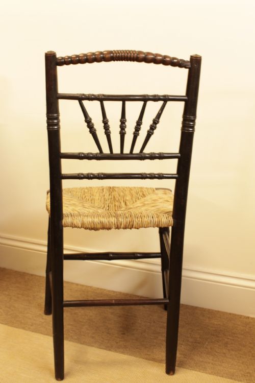 A SUFFOLK SPINDLEBACK CHAIR - ADDITIONAL PHOTO 3