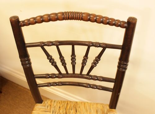 A SUFFOLK SPINDLEBACK CHAIR - ADDITIONAL PHOTO 4
