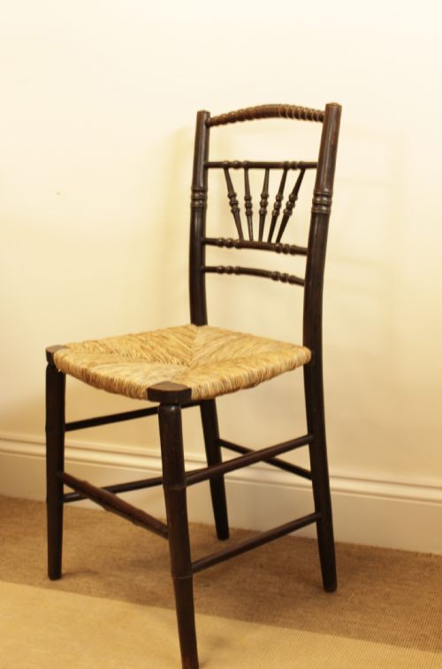 A SUFFOLK SPINDLEBACK CHAIR - ADDITIONAL PHOTO 6