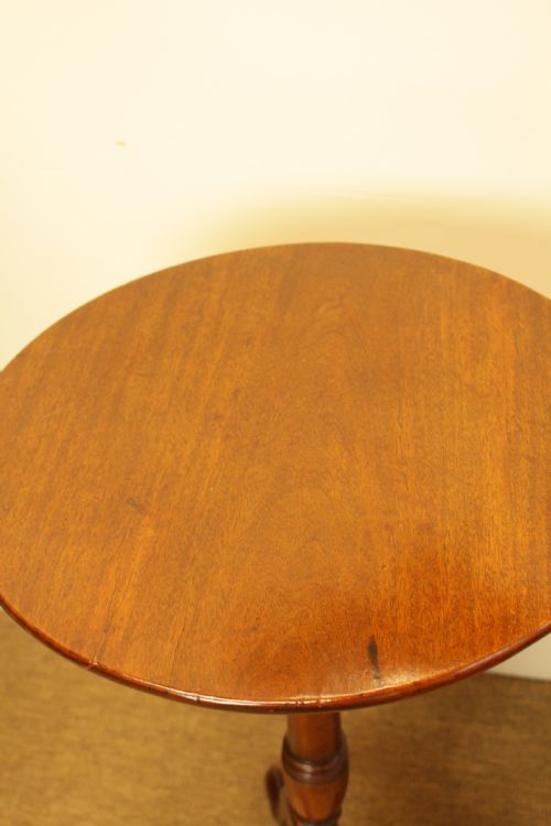 GEORGE III PERIOD MAHOGANY TILT TOP TABLE - ADDITIONAL PHOTO 6