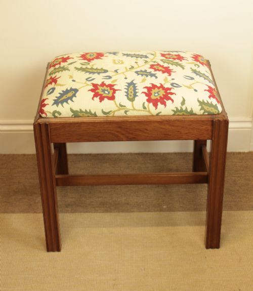 A George III Mahogany Stool