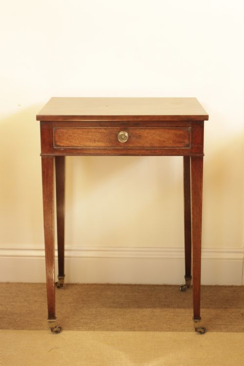 A Georgian Mahogany Side Table